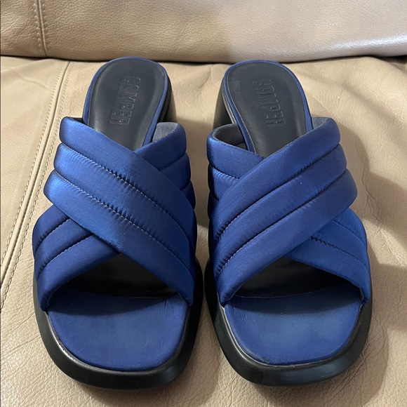 Camper Trisha X-Strap Slip On Sandals - Picture 6 of 13